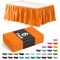 Ruffle Disposable Table Skirt 14 Ft Long Pleated Table Skirts with Adhesive Strip – Fits 6ft+ Rectangle or Round Tables – Ideal for Birthday Parties, Gender Reveal, Baby Showers & Event Decorations 6 pack by Exquisite